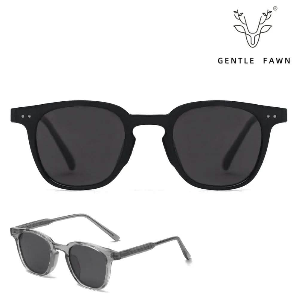 Super Dark Sunglasses | New Korean TR Frame Polarized Shades | Men's Classic Rice Nail Box Sunglasses | Women's Trendy Fashion Sunnies