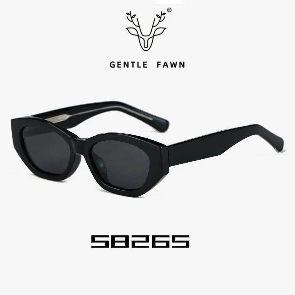 Women's Native Sunglasses Small Frame Polarized | Trendy Small TR Frame | UV Protection Plate Legs for Travel