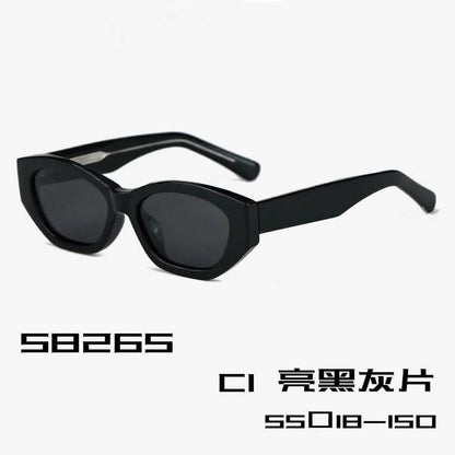 Women's Native Sunglasses Small Frame Polarized | Trendy Small TR Frame | UV Protection Plate Legs for Travel