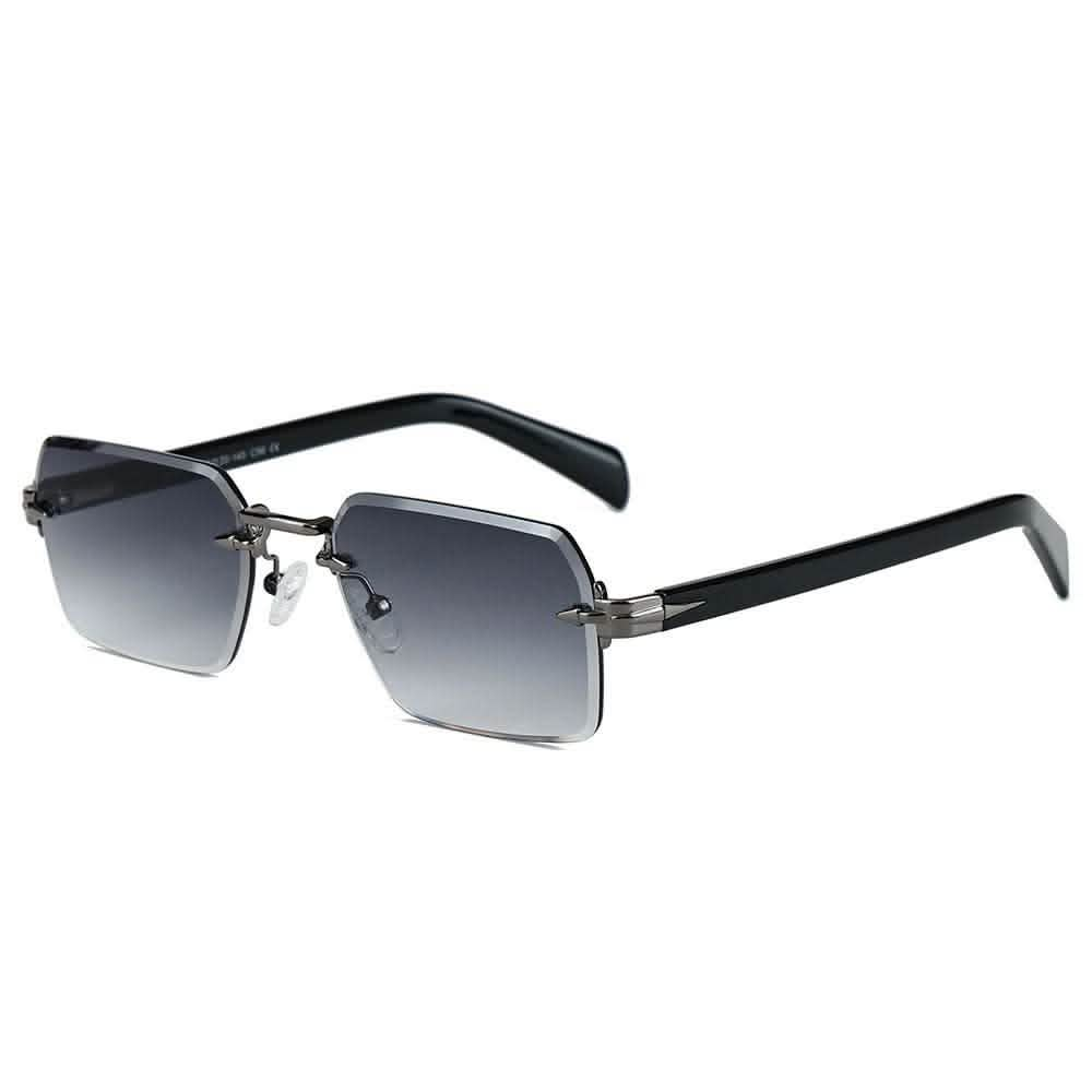 Small No Frame Sunglasses | High-Quality Rimless Sunshade & Sunscreen Glasses