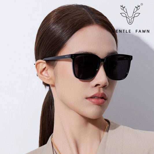 Black Aviator Sunglasses | Trendy & Versatile Square UV-Proof Sunglasses for Women