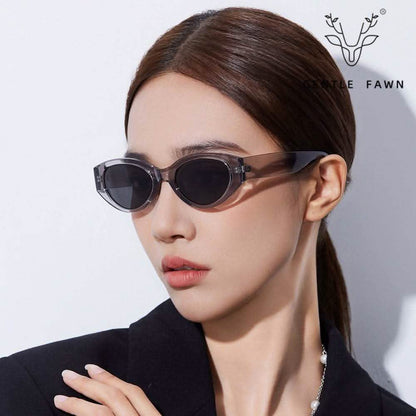 Best Style Eyeglasses for Oval Face | Women's Retro Polarized Fashion Sunshades