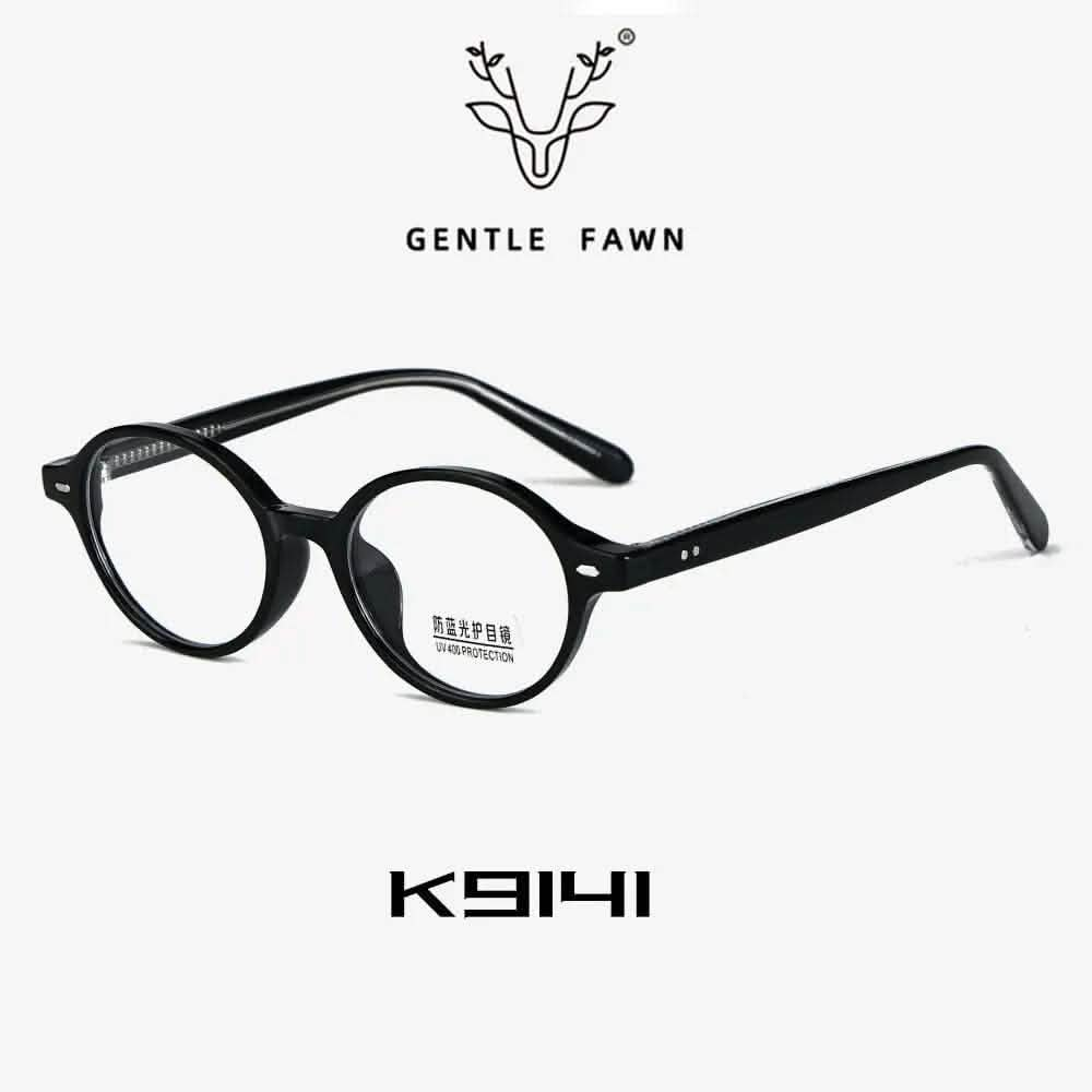 Oval Frame Glasses | Stylish Small Flat Glasses | Anti-Blue Light Makeup Eyewear | Versatile Myopia Frames